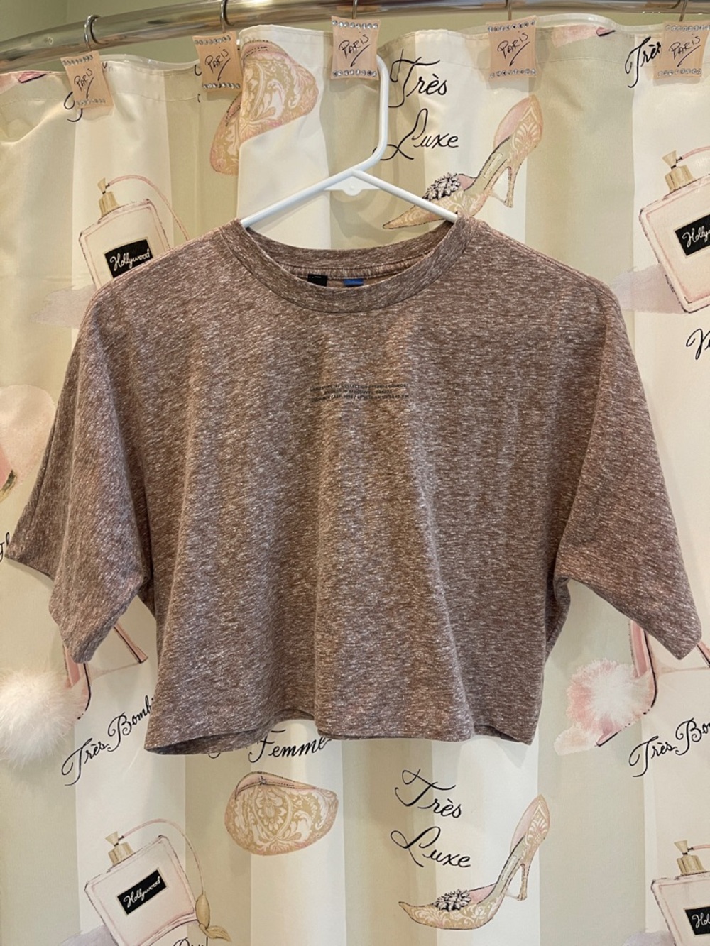 Cropped Mauve Women's Lululemon the Lab Tee